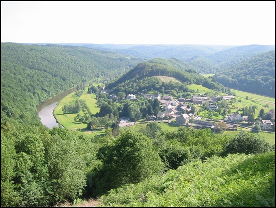 Un beau paysage des Ardennes